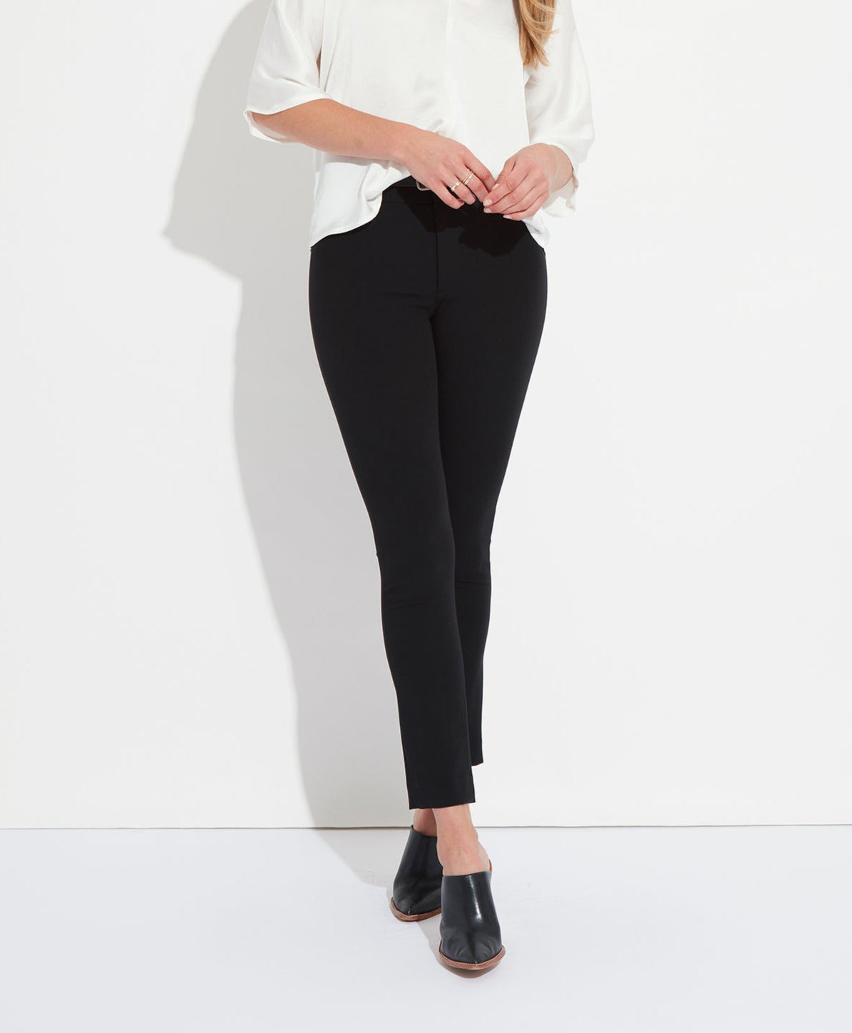 Shop Stretch High-Rise Skinny Pants from The Reset