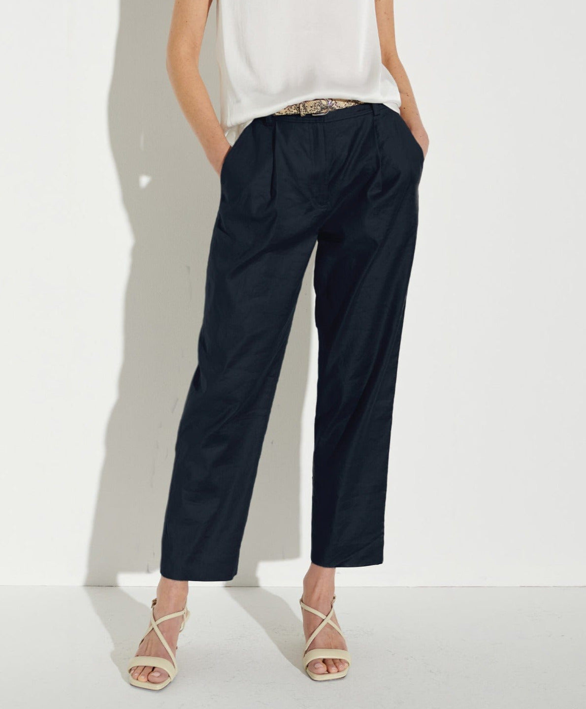 Slouchy Crop Trouser