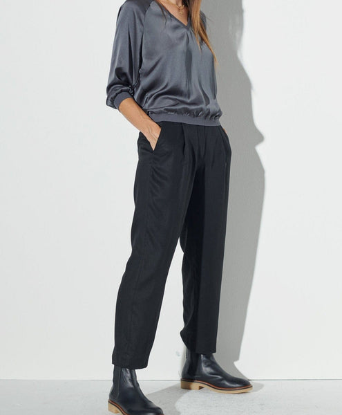 Buy Slouchy Trouser | Chic Loose Leg & Modern Ankle Cropped Pants – The ...