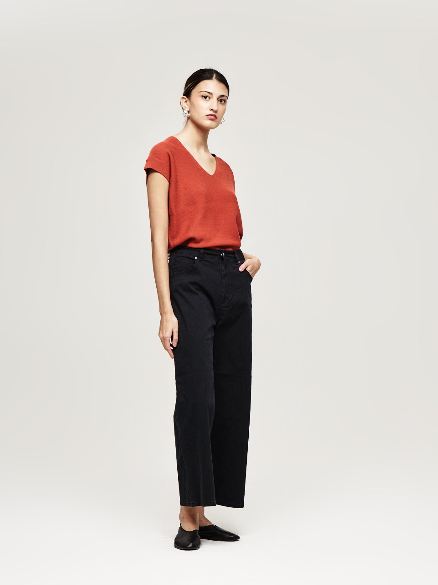 Essential Cap Sleeve V - The Reset