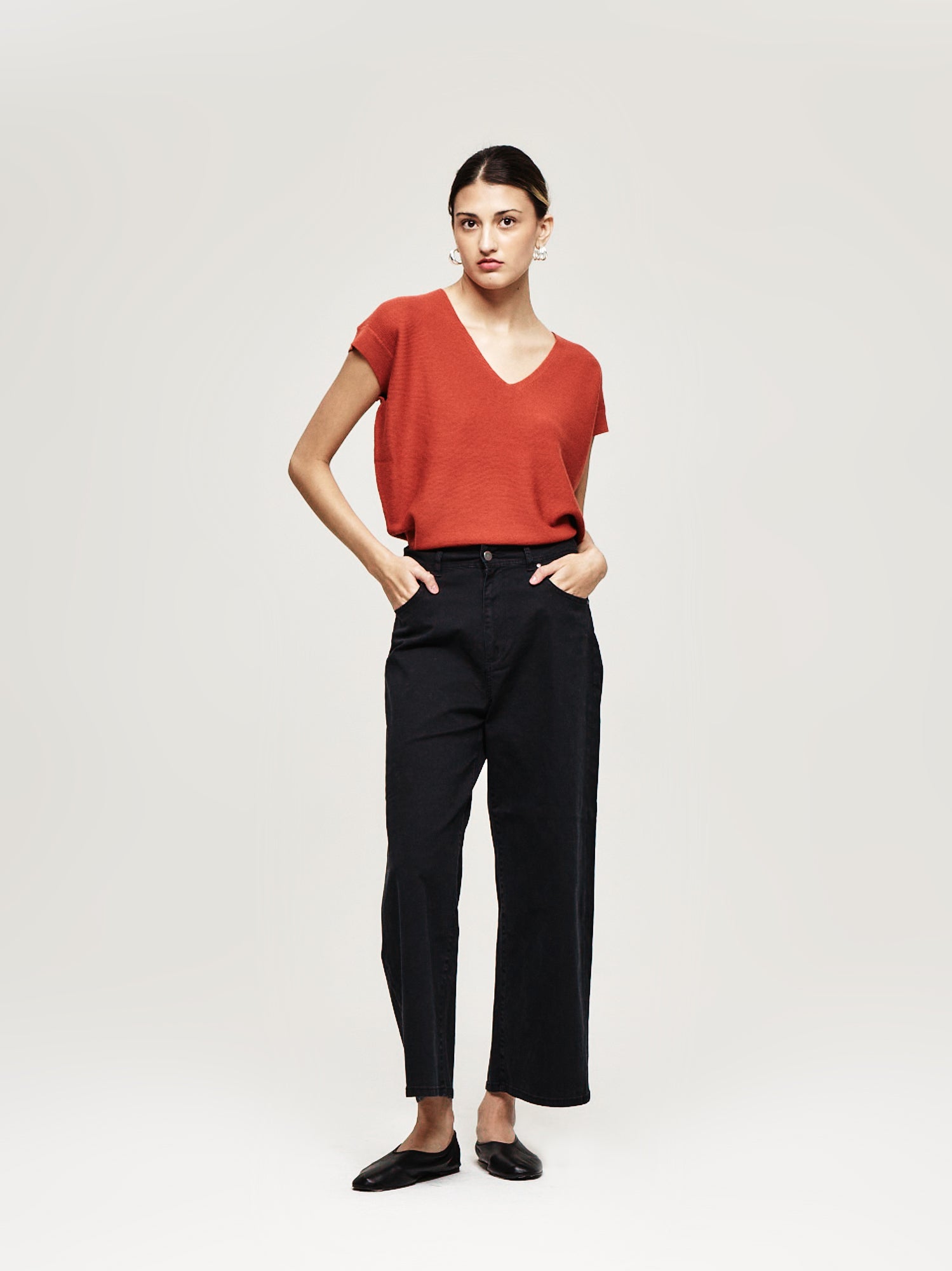 Essential Cap Sleeve V - The Reset