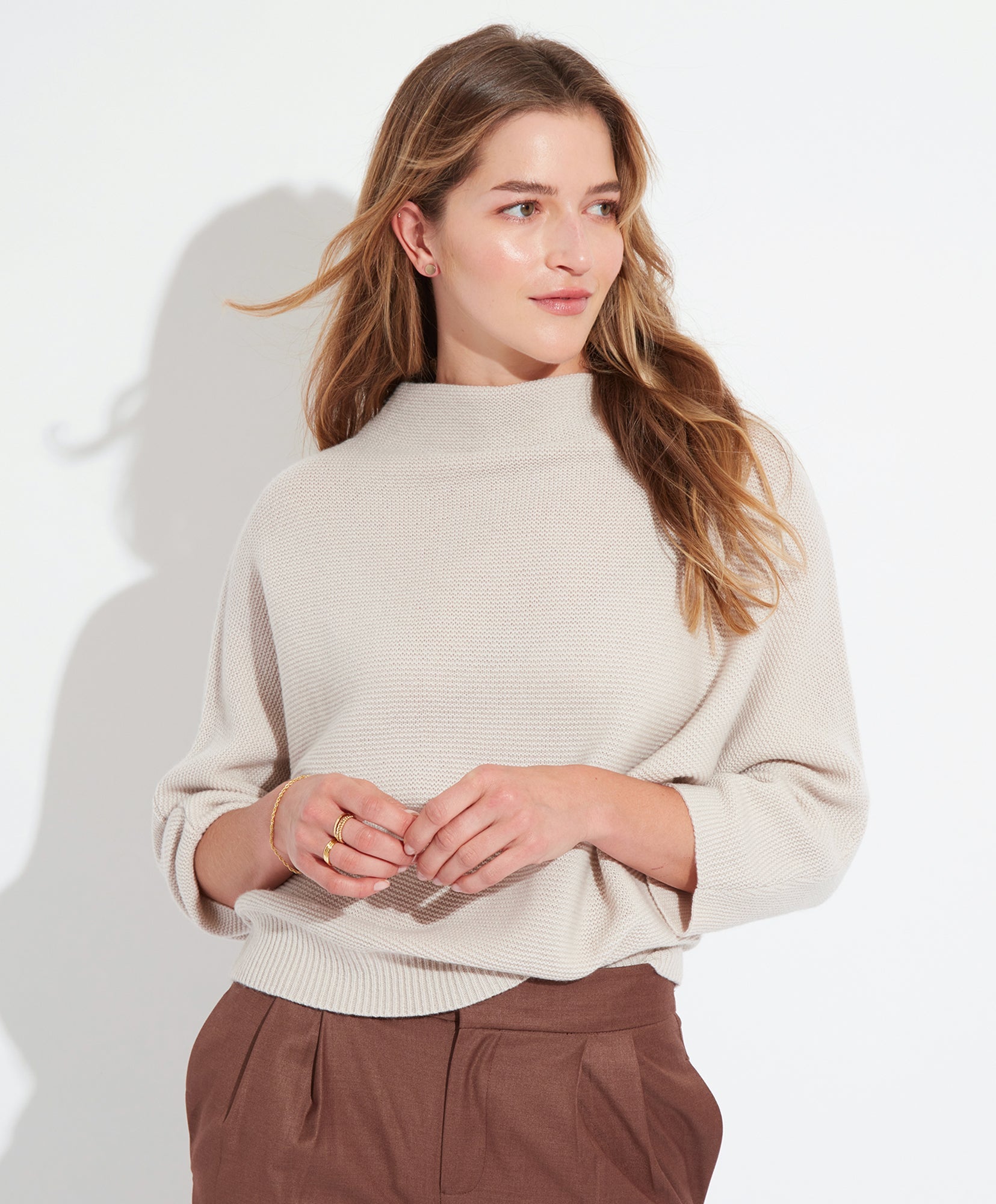 Funnel Neck Sweater - The Reset