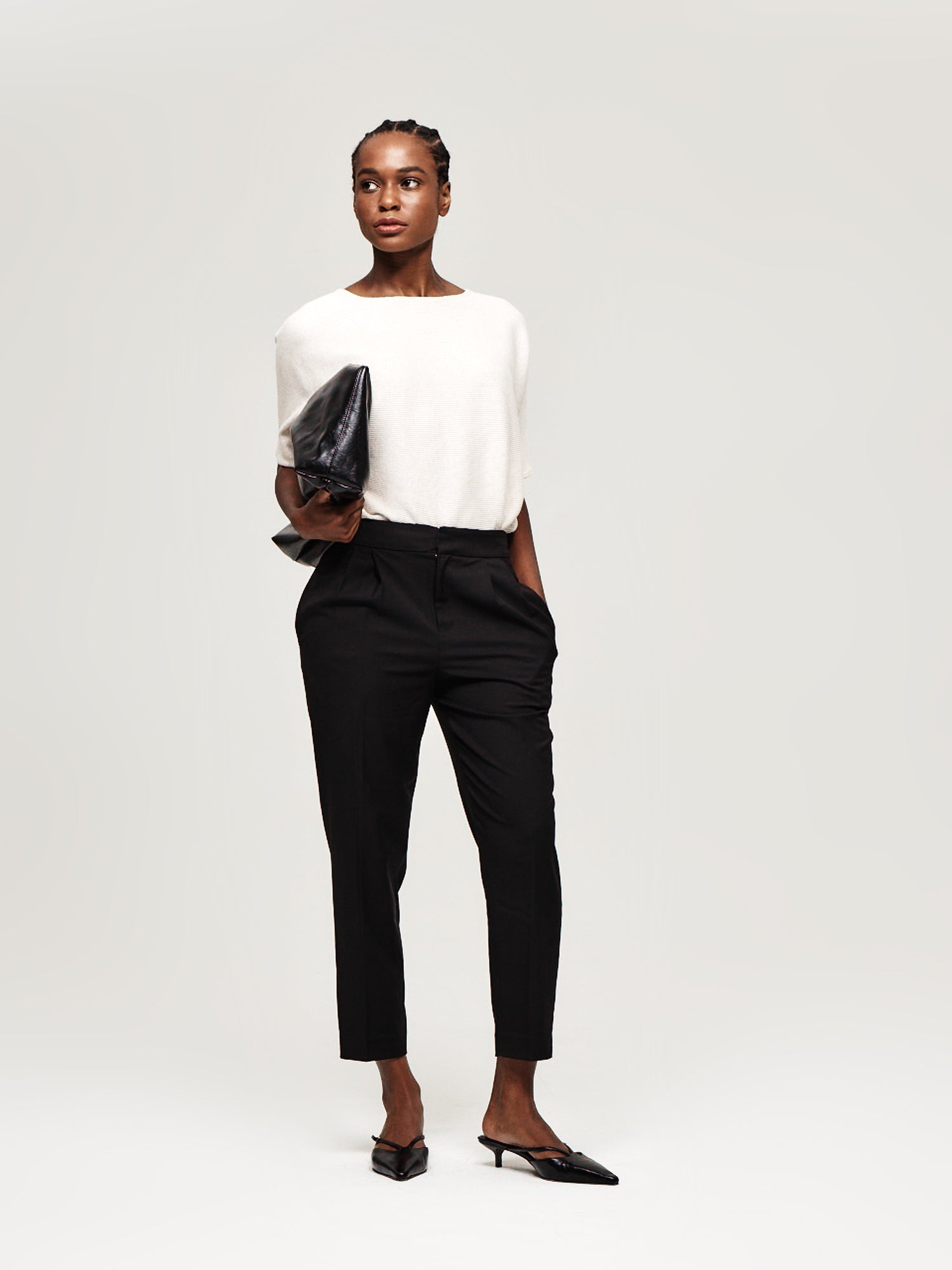Ribbed Short Sleeve Pullover - The Reset