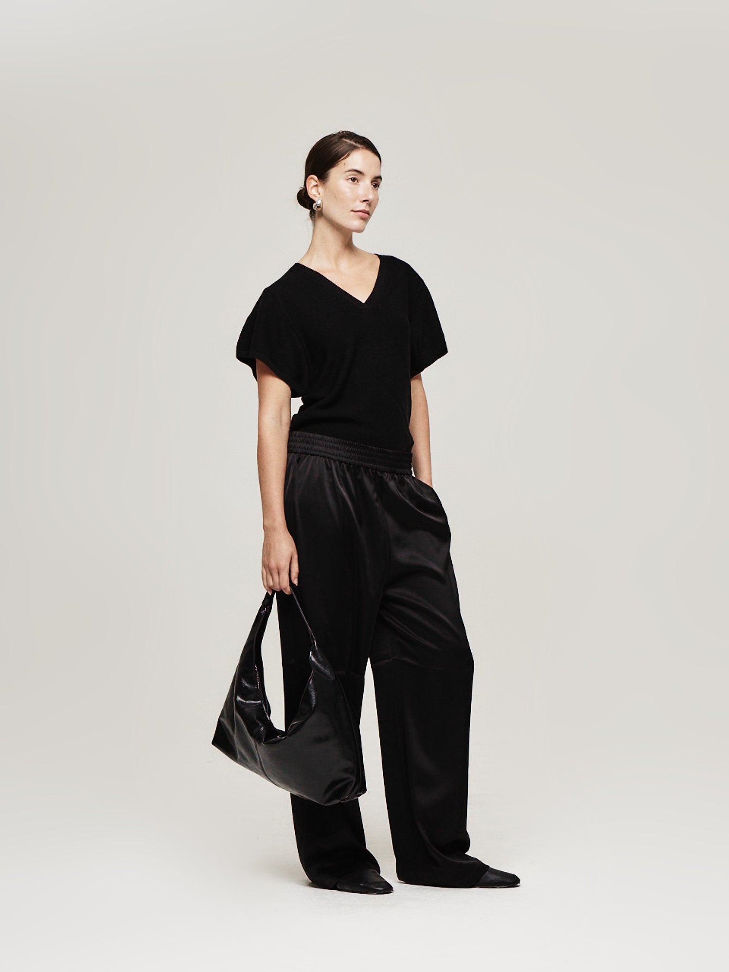 Satin Pull - On Pant - The Reset