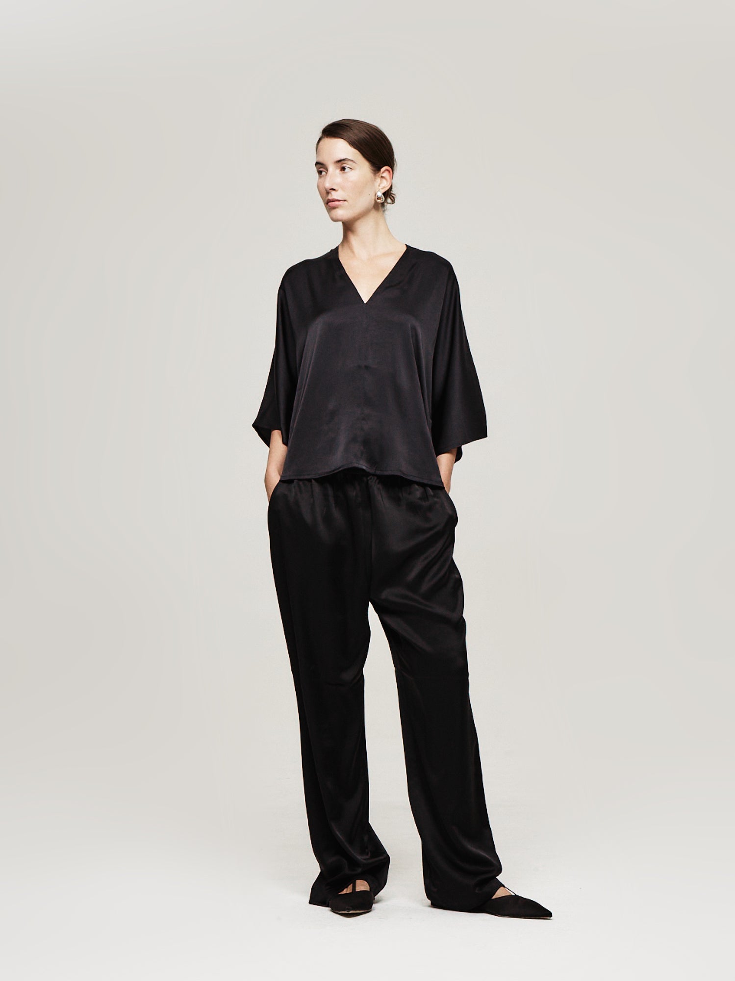Satin Pull - On Pant - The Reset