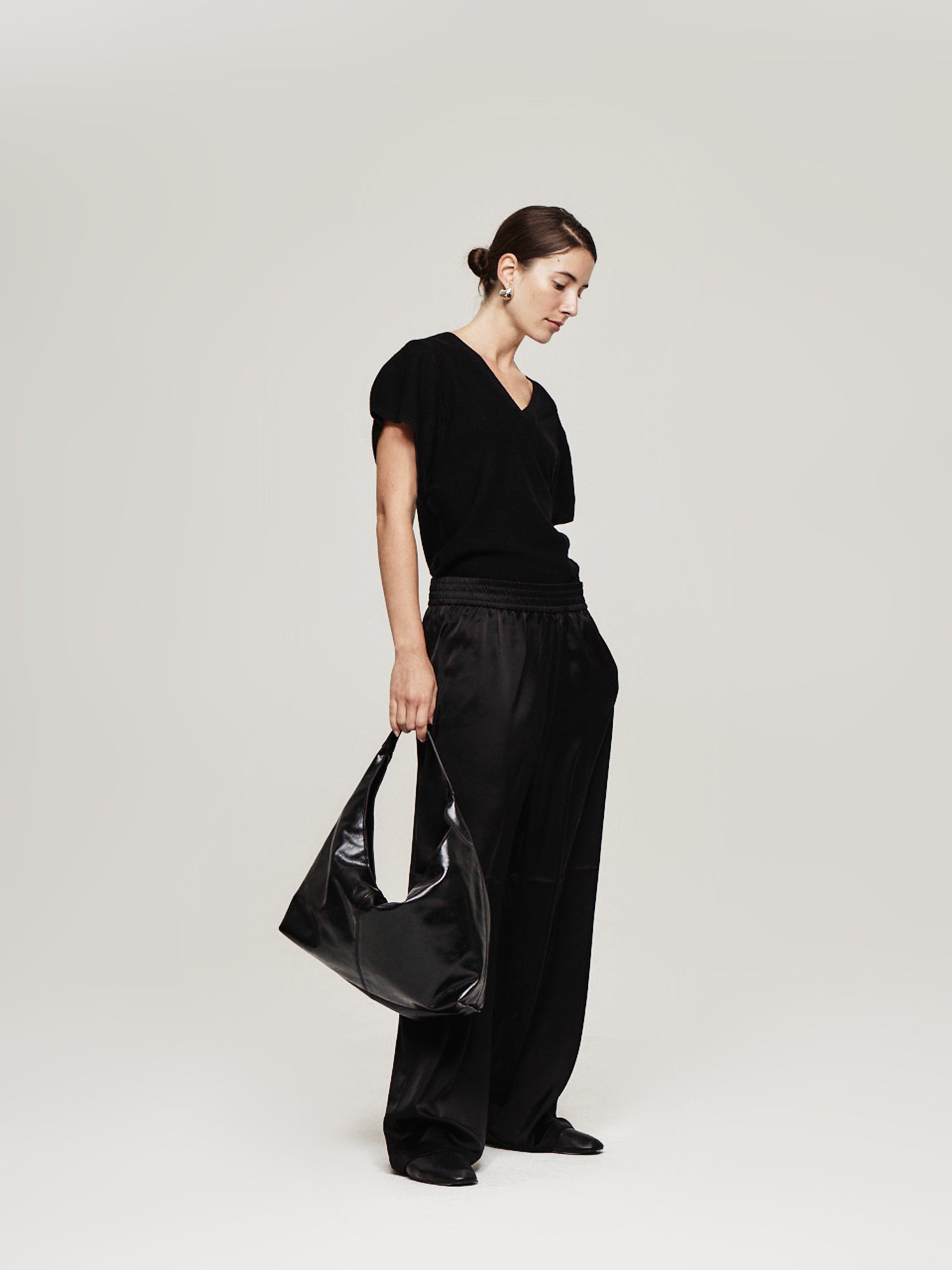 Satin Pull - On Pant - The Reset