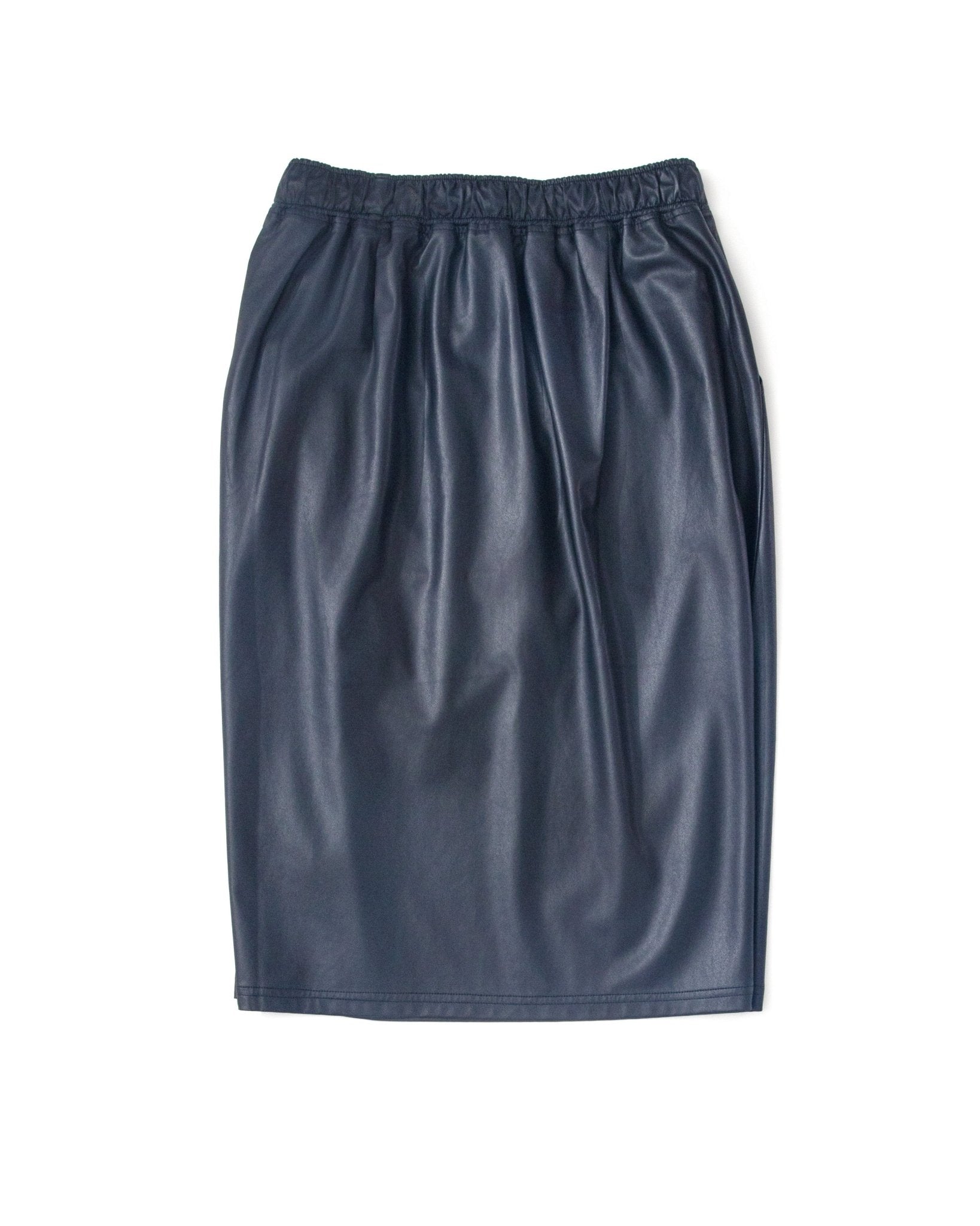 Vegan Leather Aline Skirt - The Reset