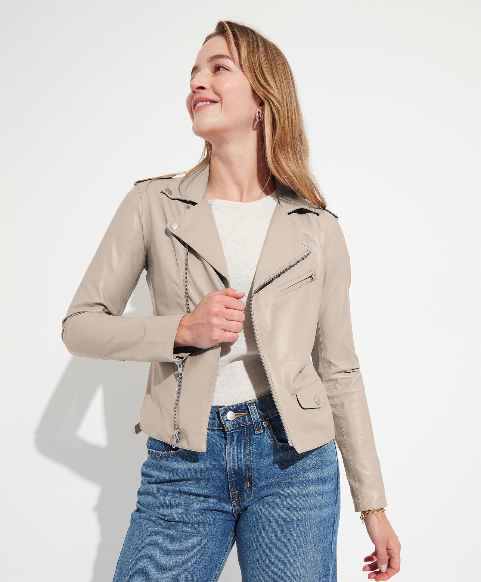 Vegan Leather Classic Moto - The Reset