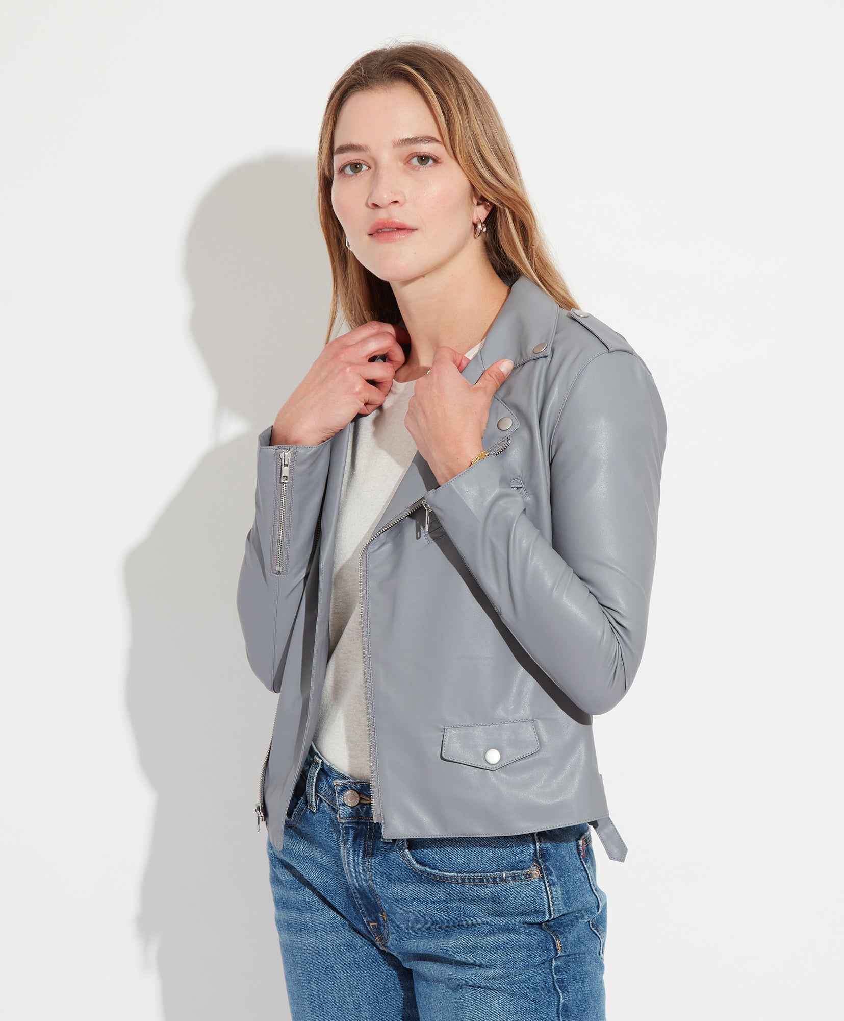 Vegan Leather Classic Moto - The Reset