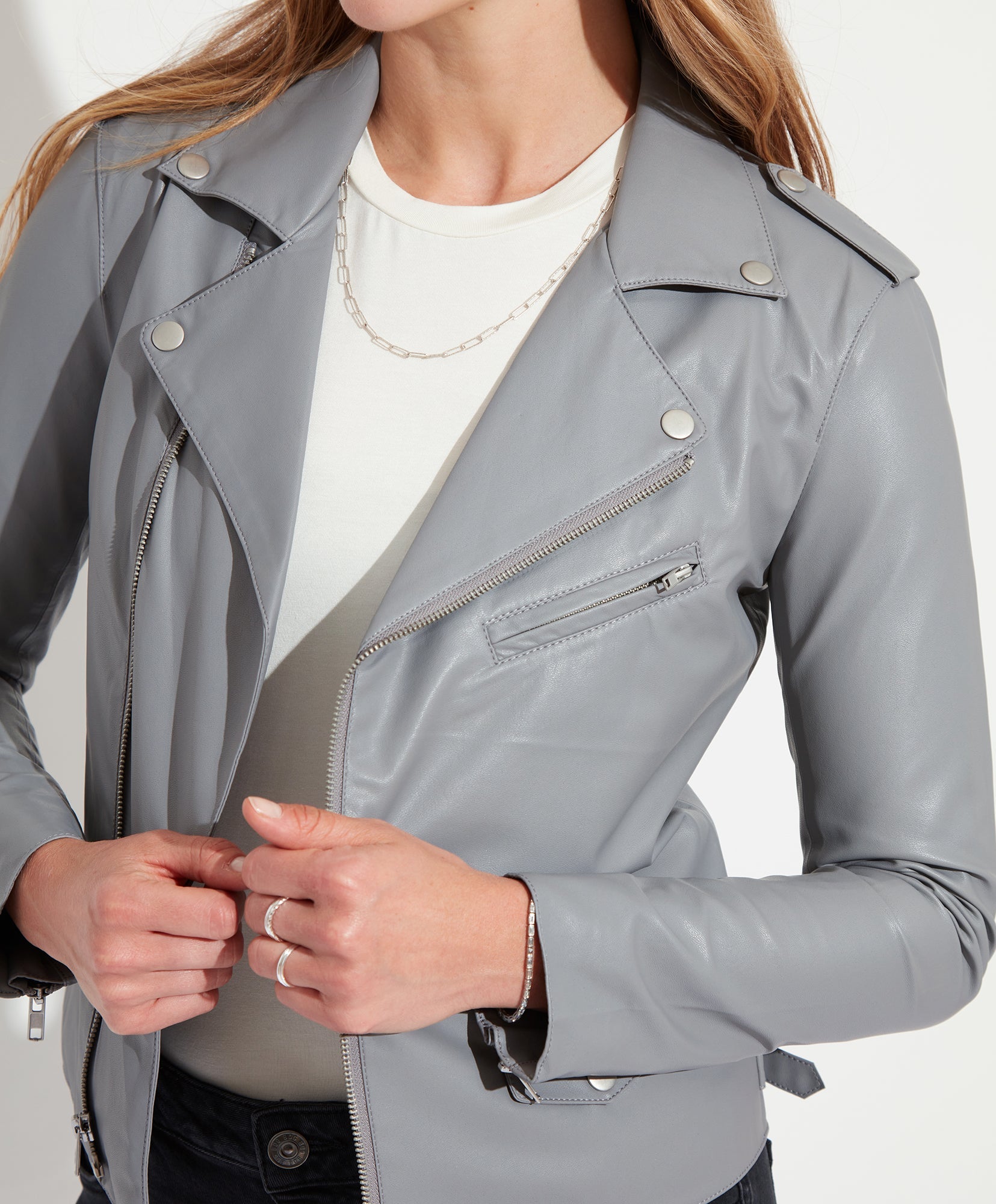 Vegan Leather Classic Moto - The Reset