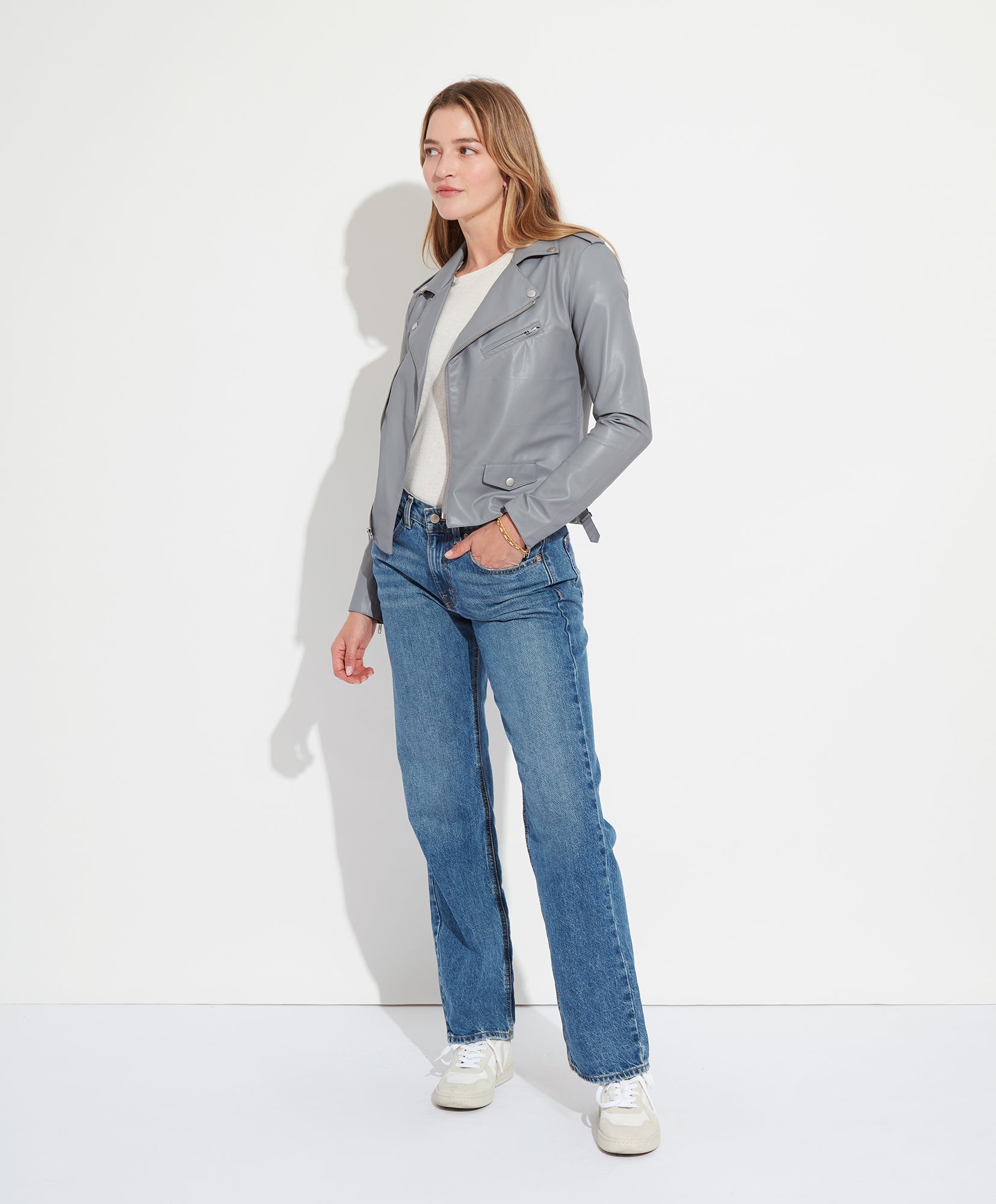 Vegan Leather Classic Moto - The Reset